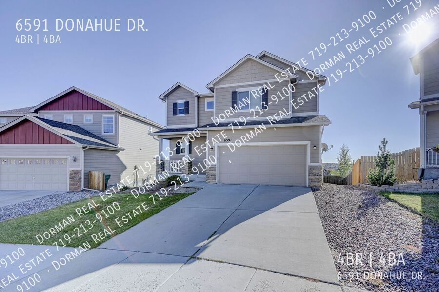 6591 Donahue Drive in Colorado Springs, CO - Building Photo