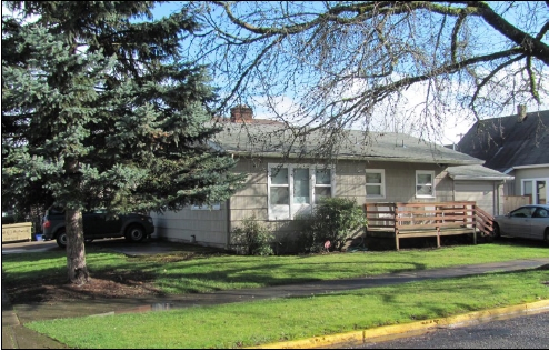 University 4-Plex & House in Eugene, OR - Foto de edificio