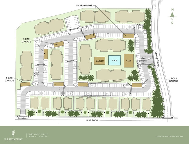 The Rosemary Apartments in Denison, TX - Foto de edificio - Building Photo