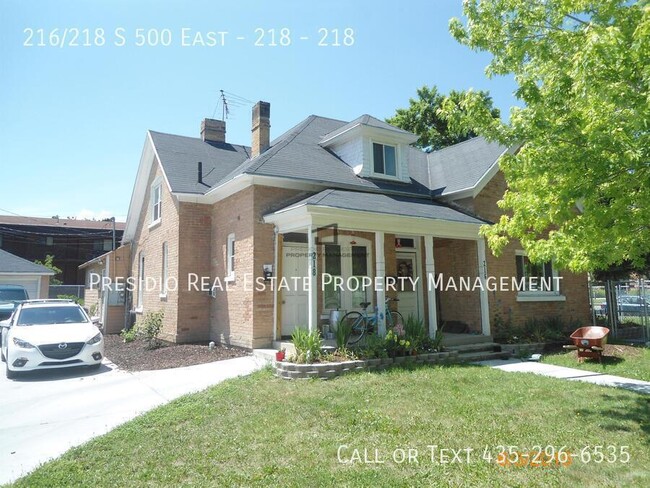 property at 216-218 S 500 E
