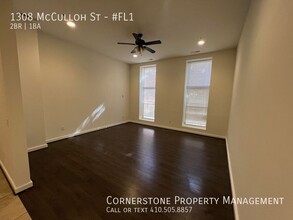 1308 McCulloh St in Baltimore, MD - Building Photo - Building Photo