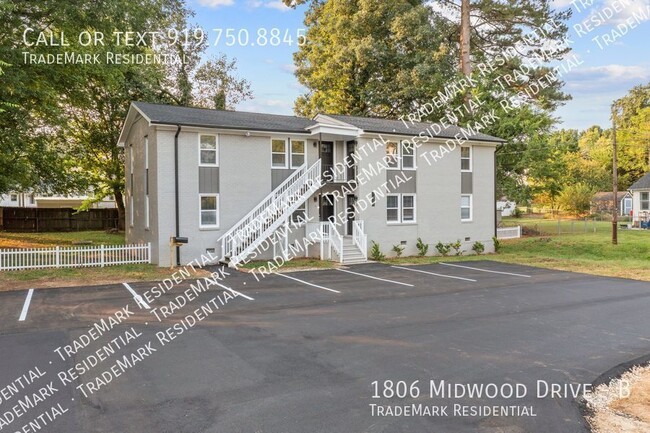 1806 Midwood Dr-Unit -B in Raleigh, NC - Foto de edificio - Building Photo