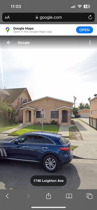 1746 Leighton Ave, Unit 1746 Leighton Ave in Los Angeles, CA - Building Photo