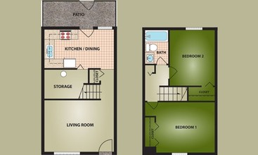 Vandalia Village Apartments in Vandalia, OH - Building Photo - Floor Plan