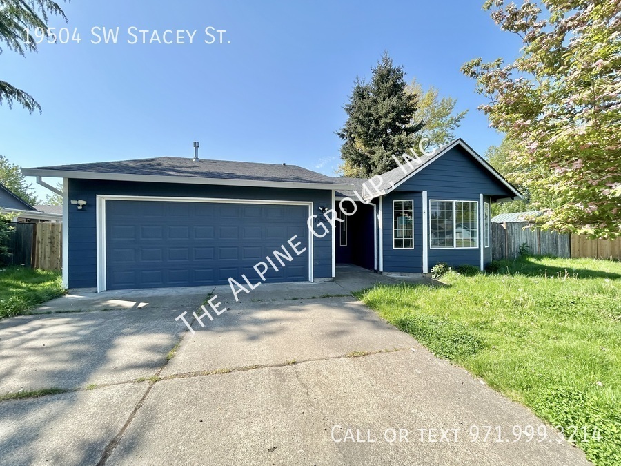 19504 SW Stacey St in Beaverton, OR - Building Photo
