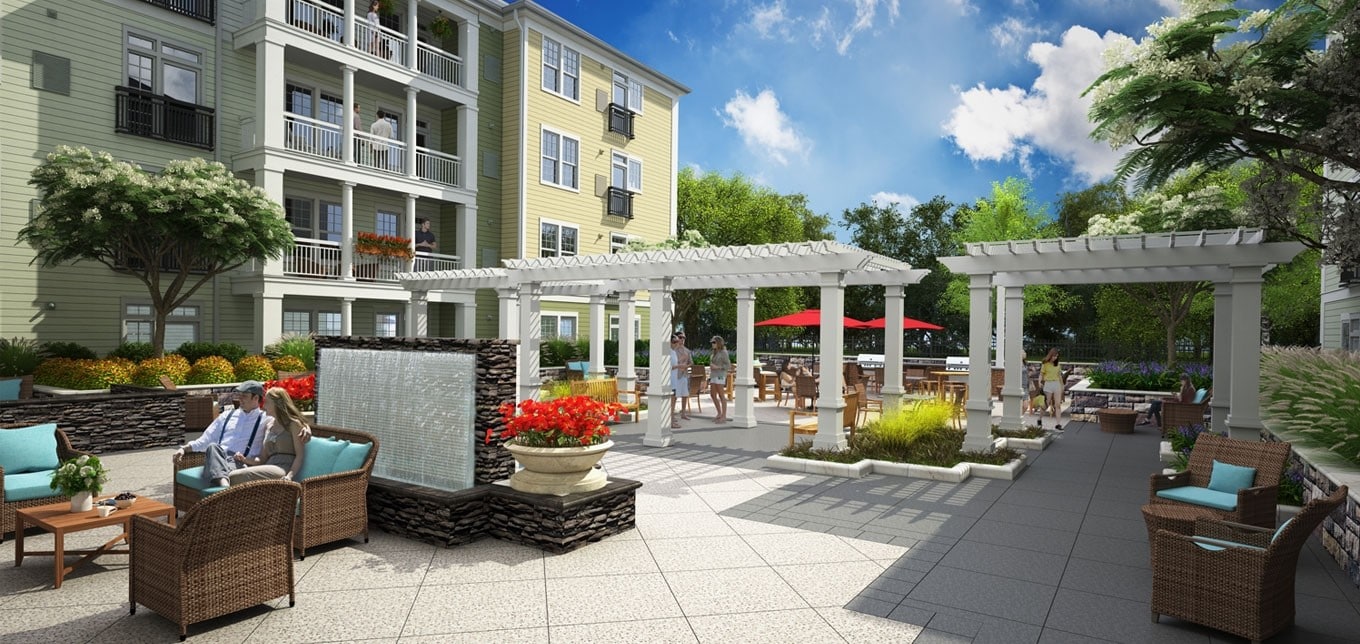 Alston at Station Yards in Ronkonkoma, NY - Foto de edificio