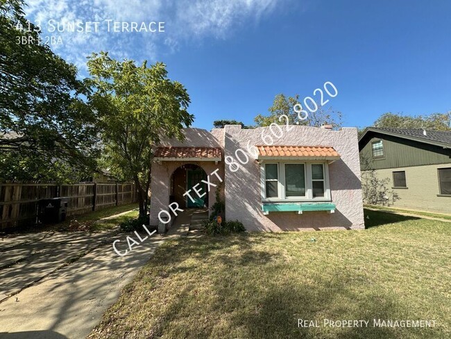 413 Sunset Terrace in Amarillo, TX - Foto de edificio - Building Photo