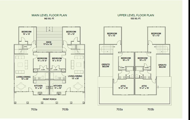 703-732 N Columbia St in Chapel Hill, NC - Building Photo - Floor Plan