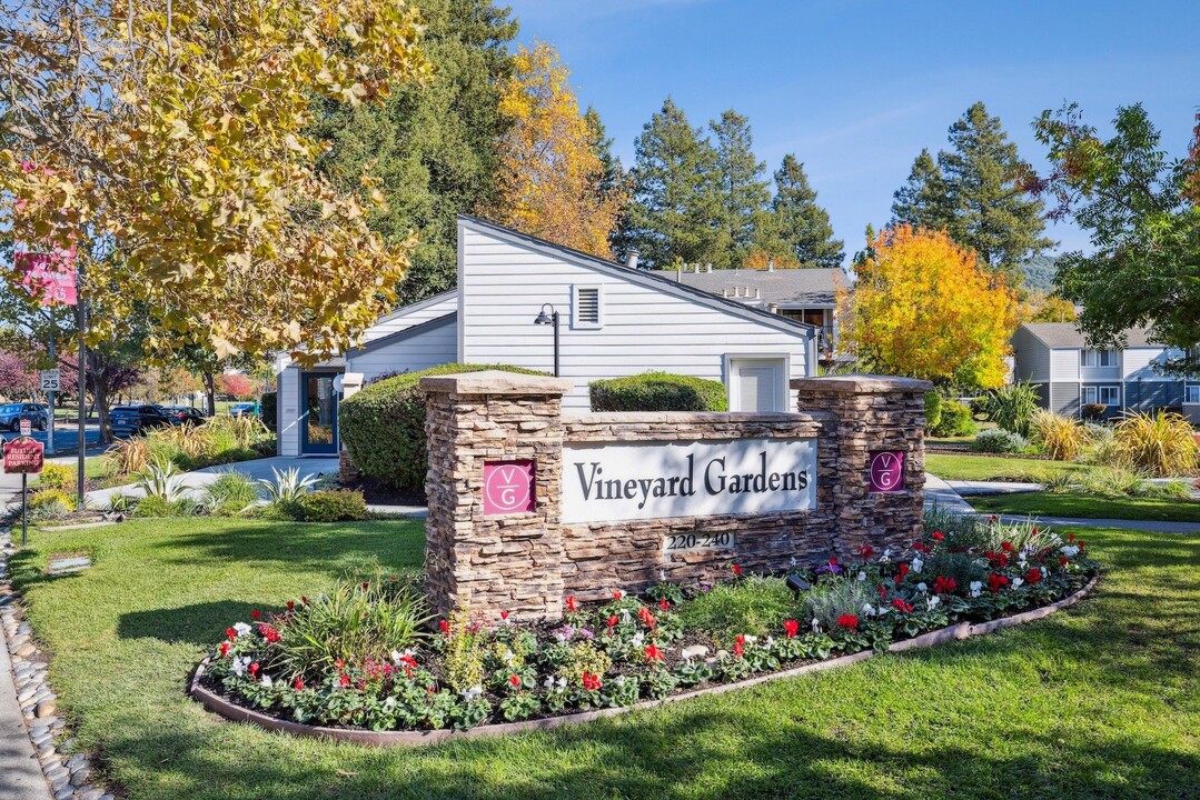 Vineyard Gardens in Santa Rosa, CA - Building Photo