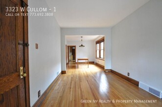 3323 W Cullom Ave in Chicago, IL - Building Photo - Building Photo