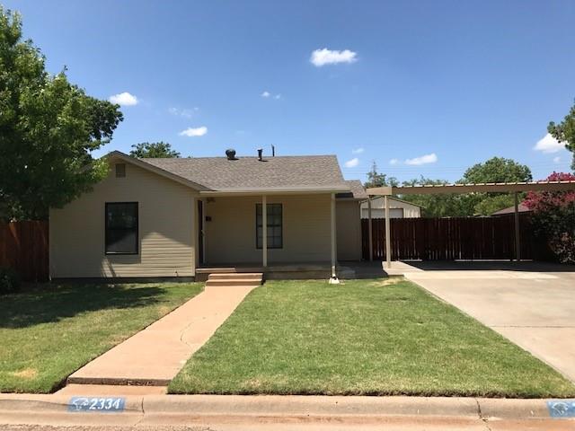 2334 S 21st St in Abilene, TX - Building Photo