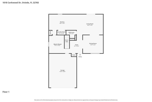 1018 Corkwood Dr in Oviedo, FL - Foto de edificio - Building Photo
