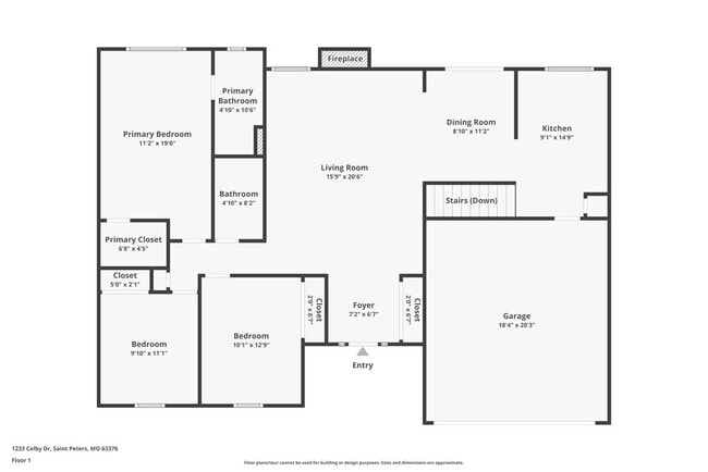 1233 Colby Dr in St. Peters, MO - Building Photo - Building Photo