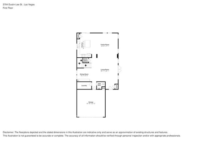 3704 Dustin Lee St in Las Vegas, NV - Foto de edificio - Building Photo