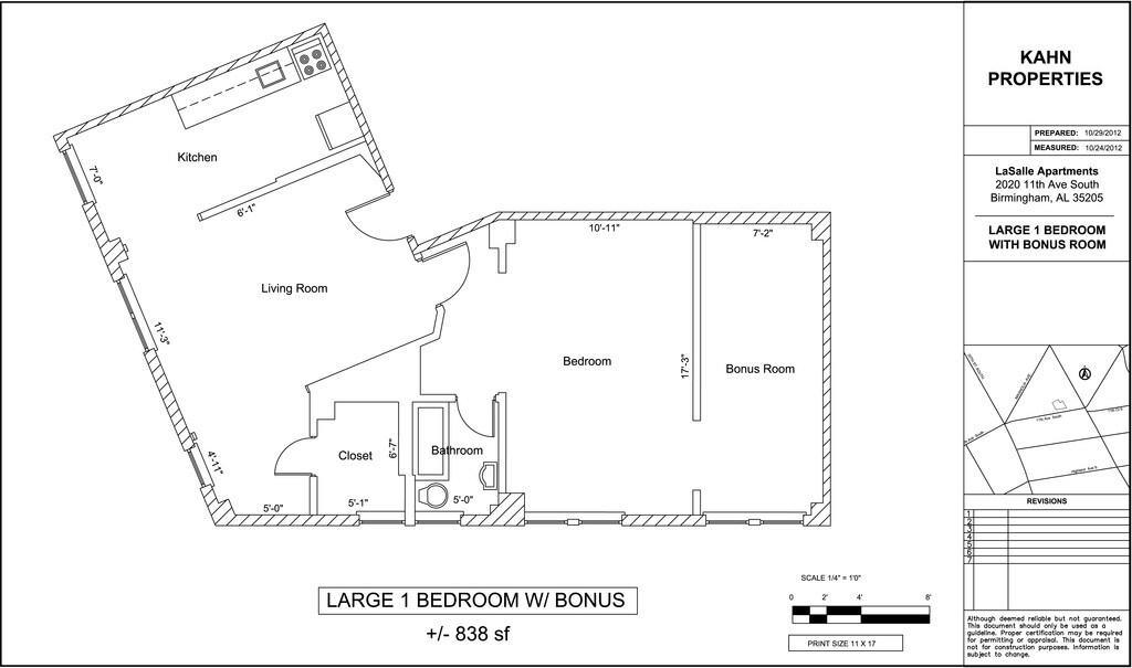 The LaSalle Apartments in Birmingham, AL