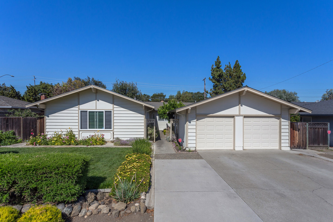 Santa Clara Duplex in Santa Clara, CA - Building Photo