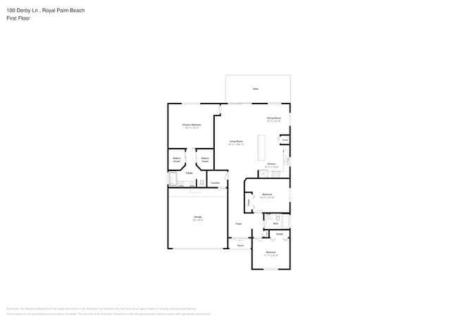 100 Derby Ln in West Palm Beach, FL - Foto de edificio - Building Photo