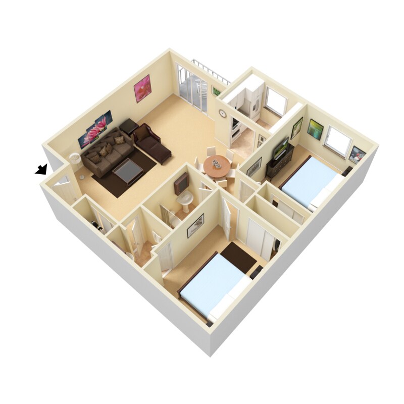 Gates Mills Place Apartments in Mayfield Heights, OH