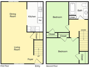 Kiwi & Goji in Memphis, TN - Building Photo - Floor Plan