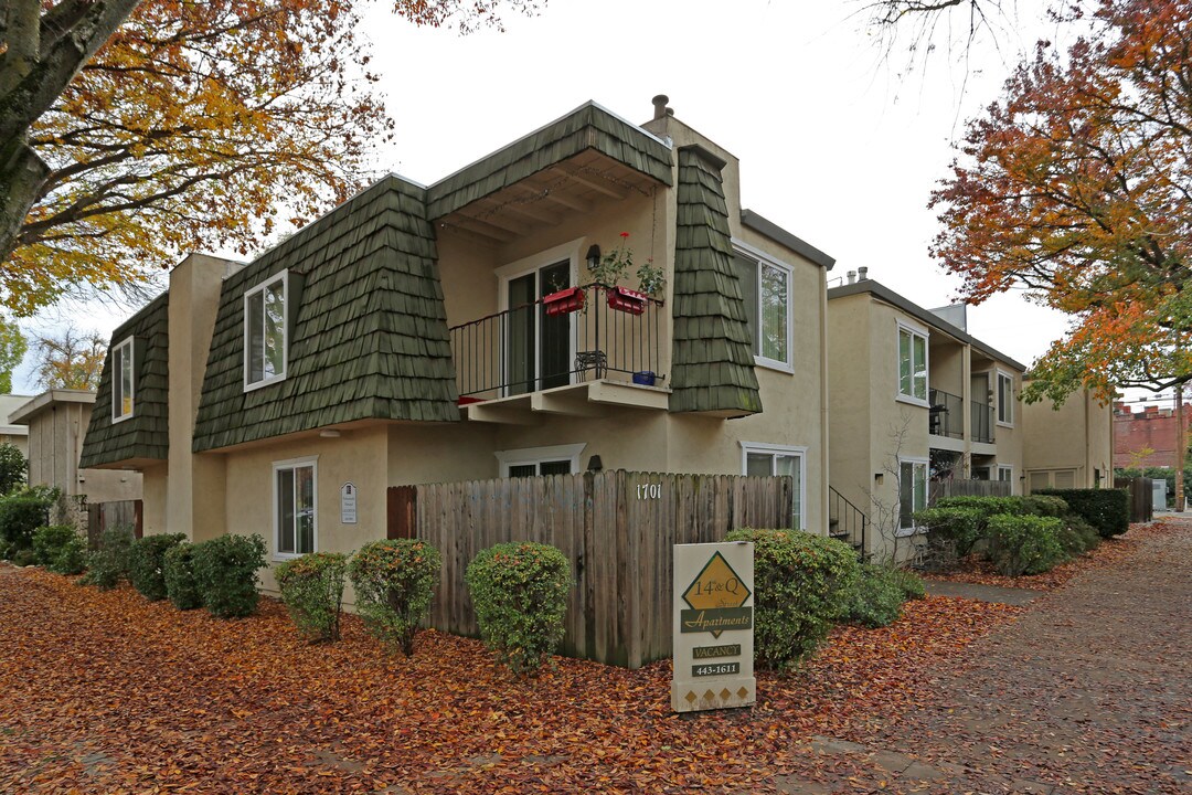 14th & Q Street Apartments in Sacramento, CA - Building Photo