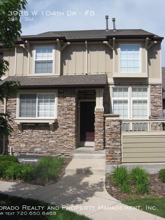 3925 W 104th Dr-Unit -#B in Westminster, CO - Foto de edificio