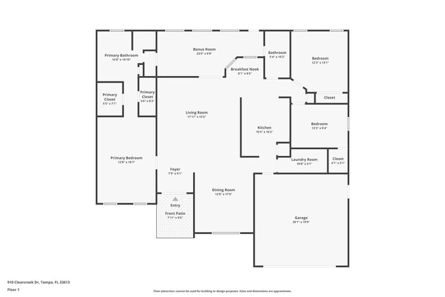 910 Clearcreek Dr in Tampa, FL - Building Photo - Building Photo