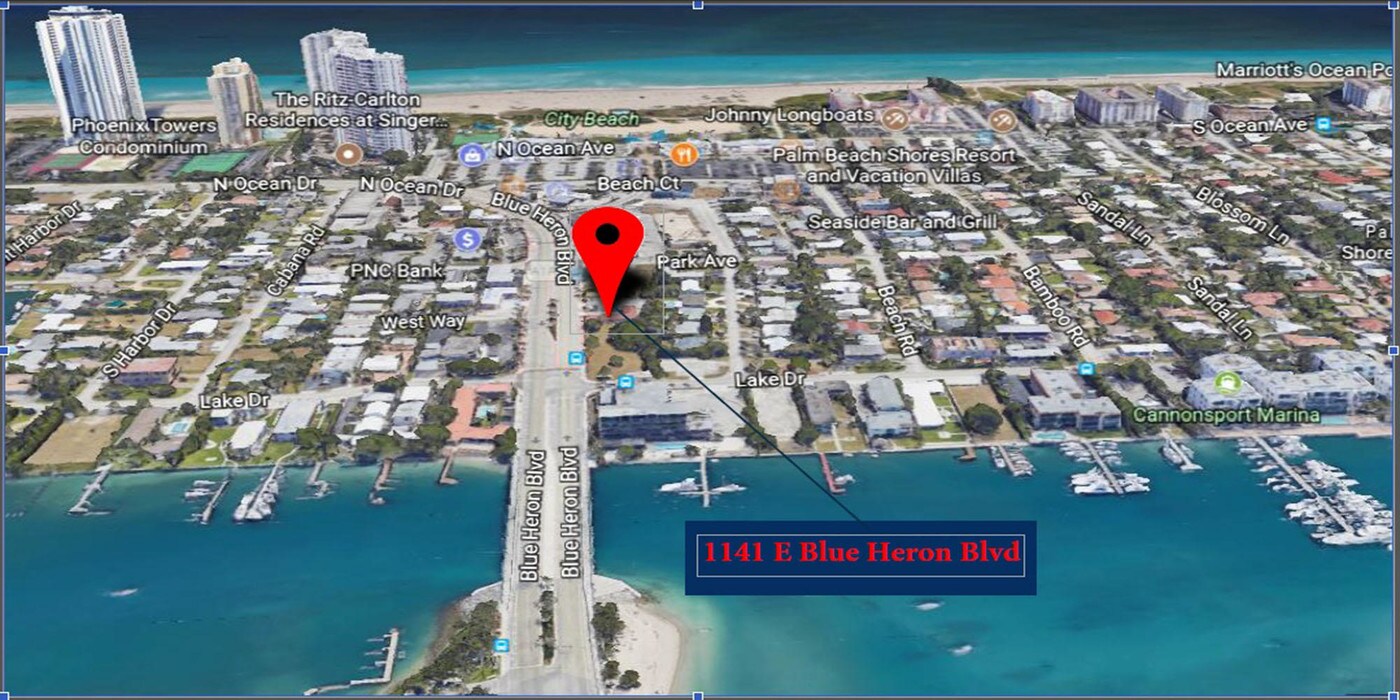 1141 Blue Heron Blvd-Unit -1 in West Palm Beach, FL - Foto de edificio