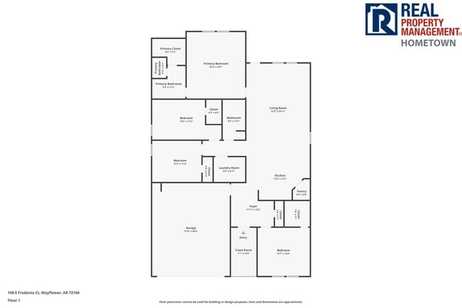 108 E Fredonia Ct in Mayflower, AR - Foto de edificio - Building Photo