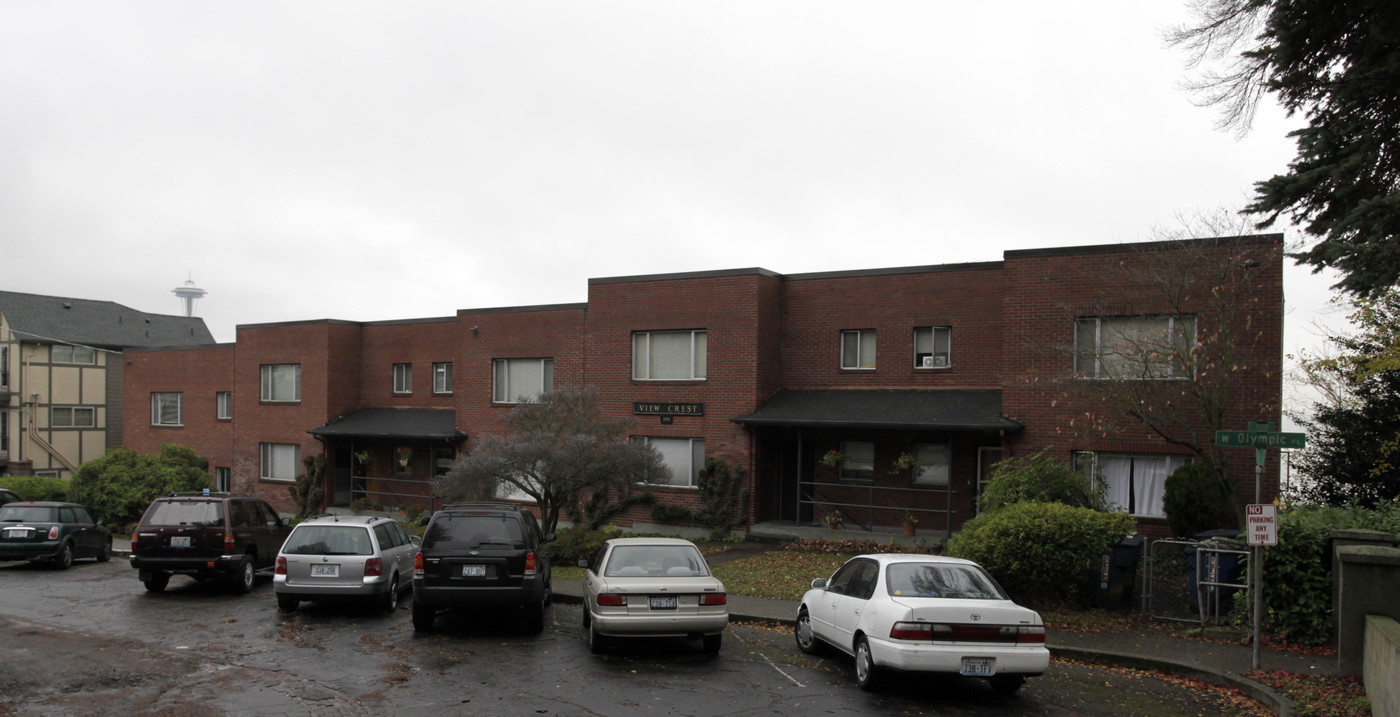 View Crest Apartments in Seattle, WA - Foto de edificio