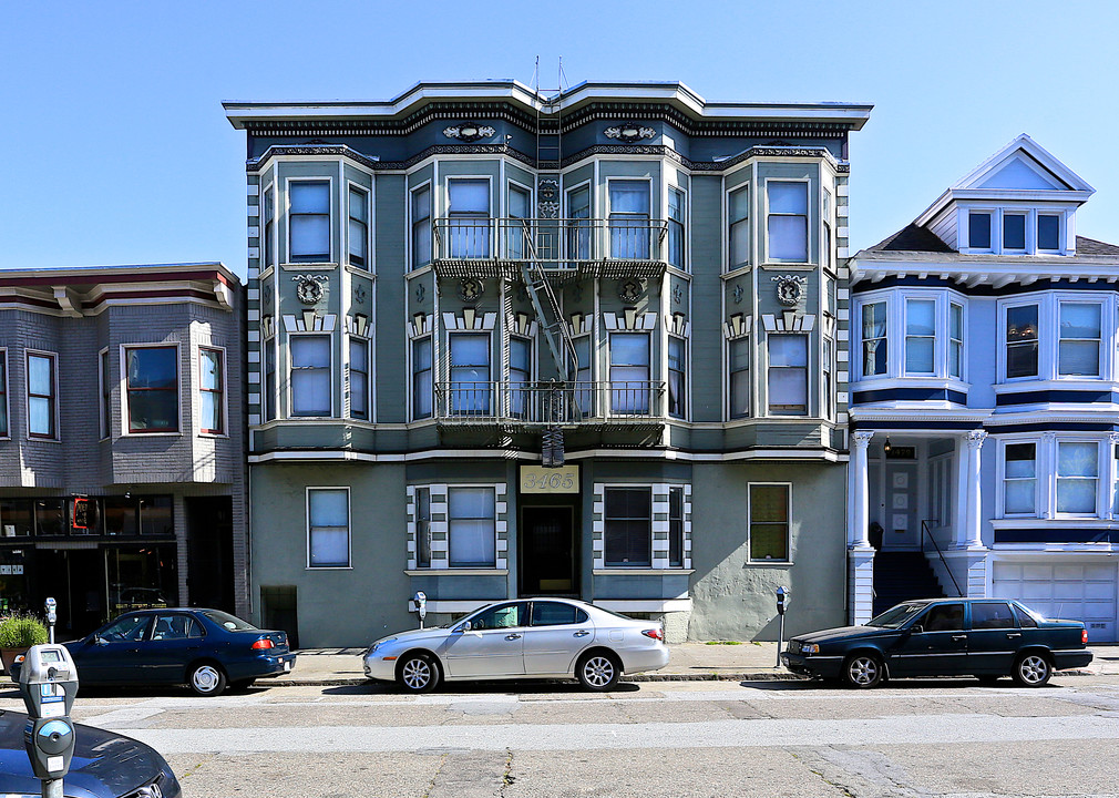 3465 Sacramento St in San Francisco, CA - Building Photo