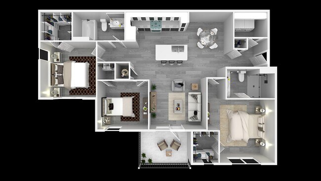 Fountains at Cool Springs in Elizabethtown, KY - Foto de edificio - Floor Plan
