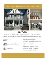 805 Blue Hill Ave, Unit 3 in Boston, MA - Building Photo