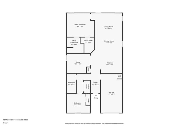 157 Foxford Dr in Conway, SC - Building Photo - Building Photo