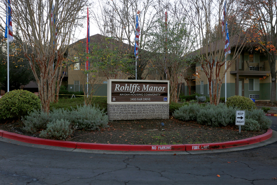 Rohlffs Manor- Senior Apartments in Napa, CA - Building Photo