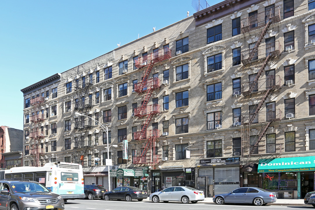 449-451 W 125th St in New York, NY - Building Photo