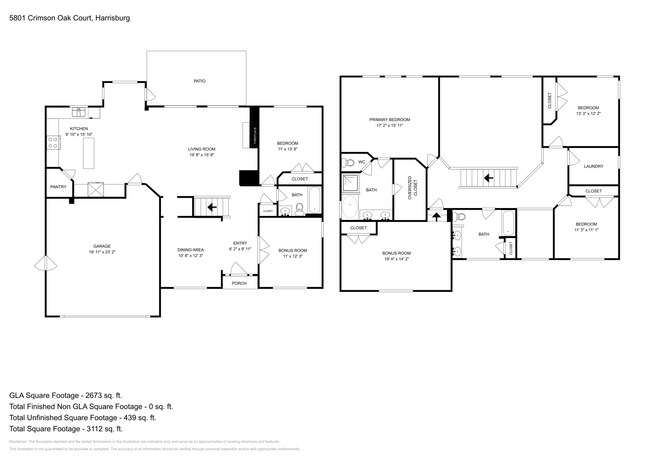 5801 Crimson Oak Ct in Harrisburg, NC - Building Photo - Building Photo