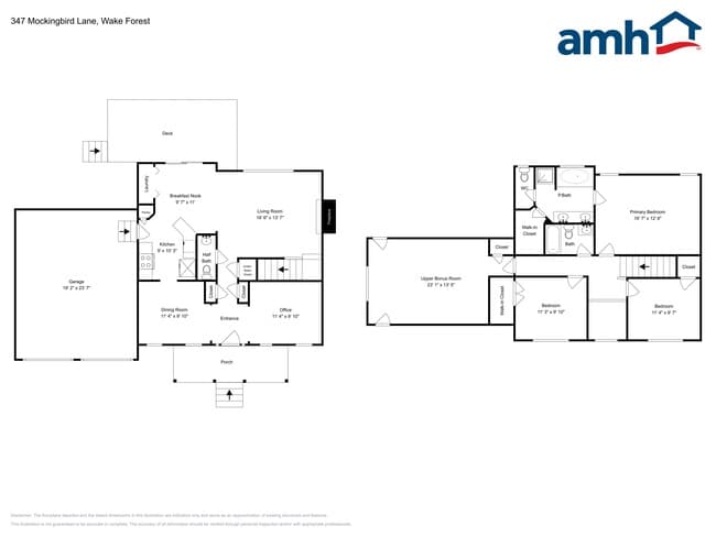 347 Mockingbird Ln in Wake Forest, NC - Foto de edificio - Building Photo