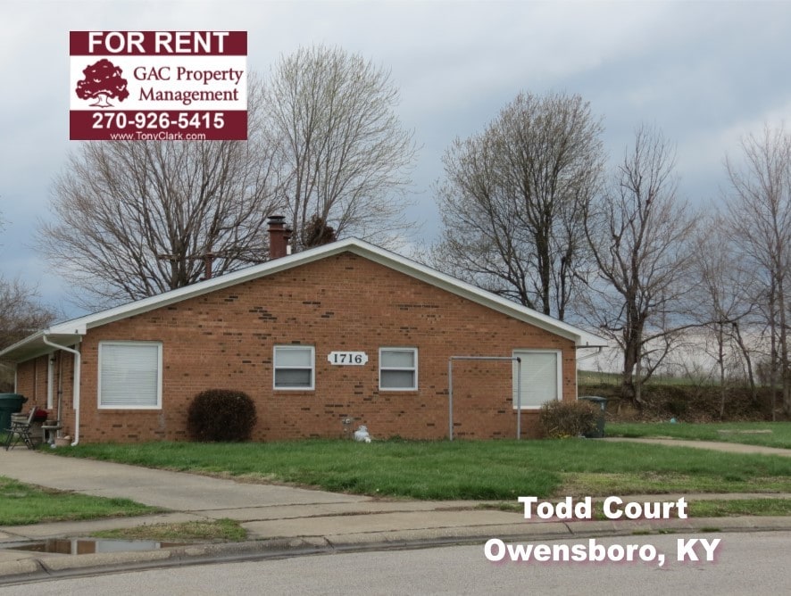 1716 Todd Ct in Owensboro, KY - Foto de edificio