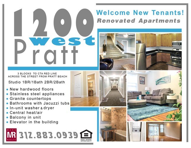 1200 W Pratt Blvd Apartments and Nearby Chicago Apartments For Rent