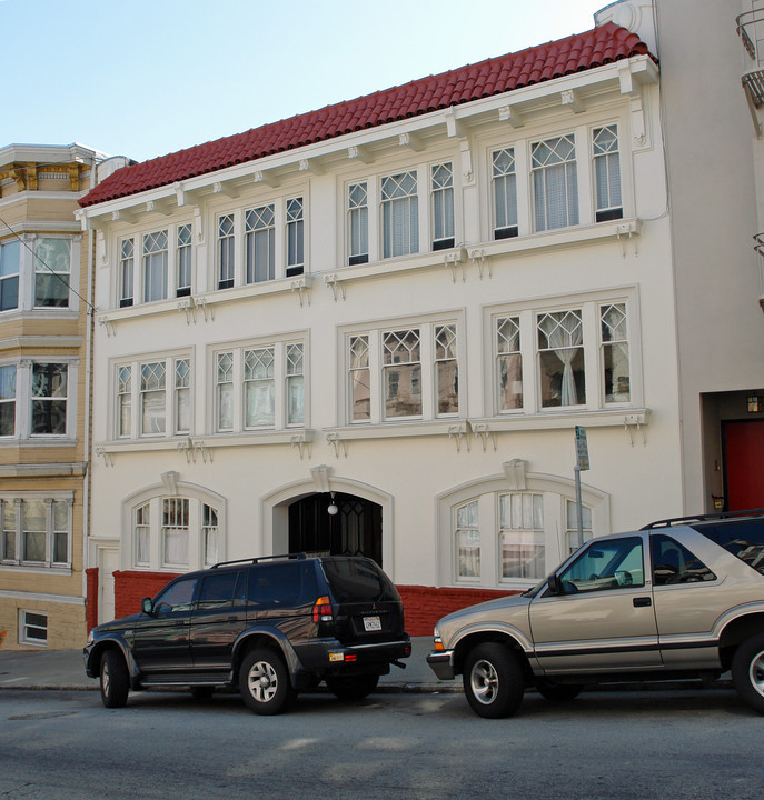 1418 Leavenworth St in San Francisco, CA - Foto de edificio