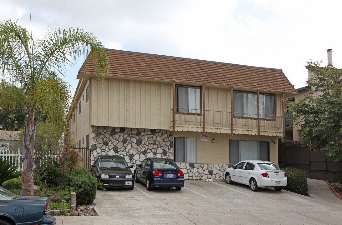 3661 ARIZONA St in San Diego, CA - Building Photo