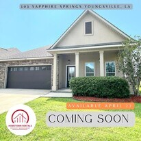 103 Sapphire Springs Rd in Youngsville, LA - Building Photo