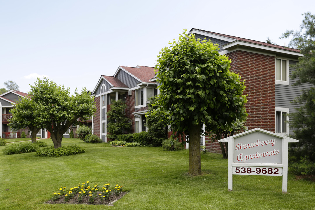 Strawberry Apartments in Wyoming, MI - Building Photo