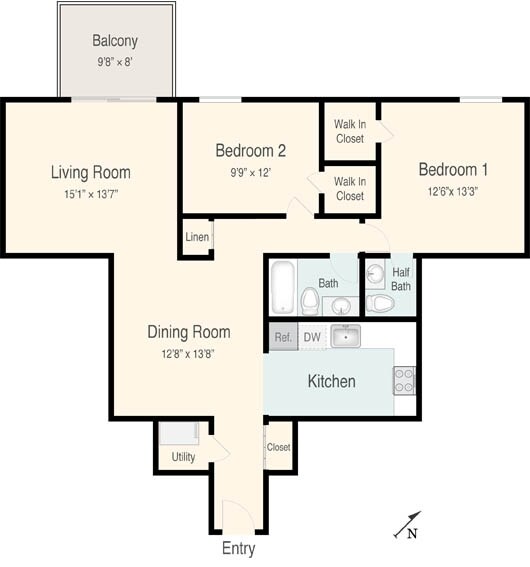 The Hamptons Apartments in Virginia Beach, VA