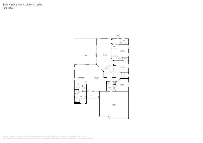 3204 Hanging Vine Ct in Land O Lakes, FL - Foto de edificio - Building Photo