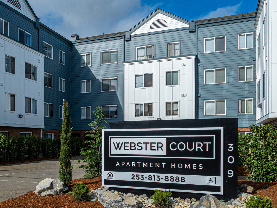 Webster Court Senior Apartments in Kent, WA - Building Photo