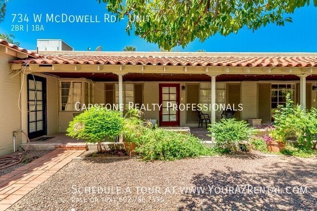 property at 734 W McDowell Rd