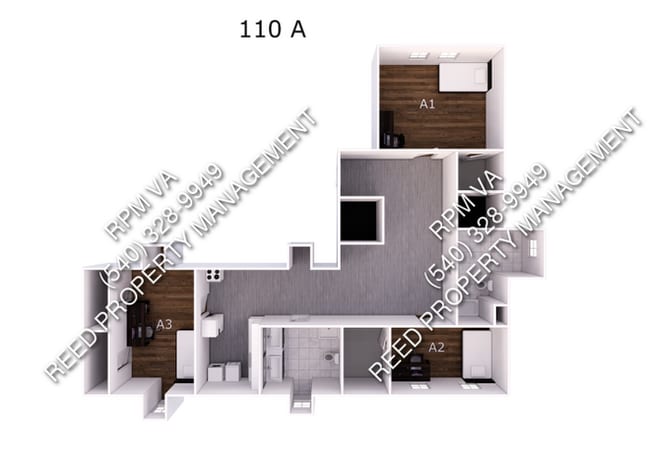 110 Grove St, Unit A in Farmville, VA - Foto de edificio - Building Photo