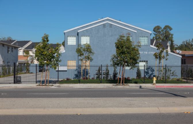 Leffingwell Townhouse Apartments in Whittier, CA - Building Photo