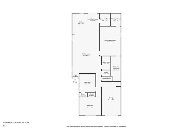 100 Foxford Ln in Harvest, AL - Foto de edificio - Building Photo